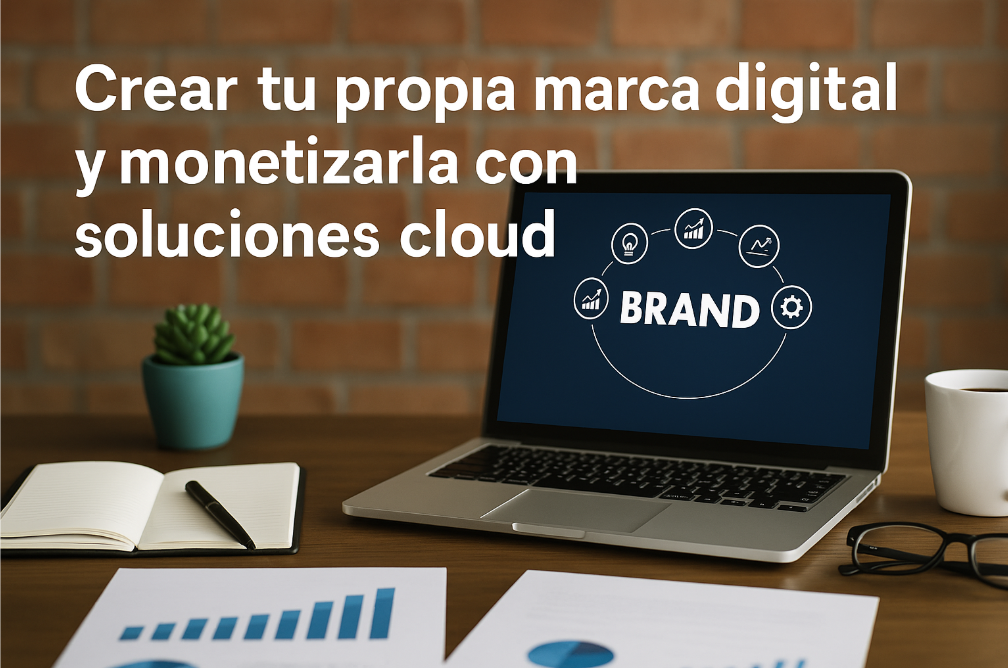 Crear tu propia marca digital y monetizarla con soluciones cloud