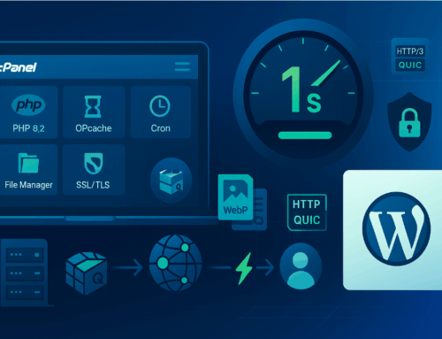Optimiza WordPress en hosting cPanel para carga en 1 segundo