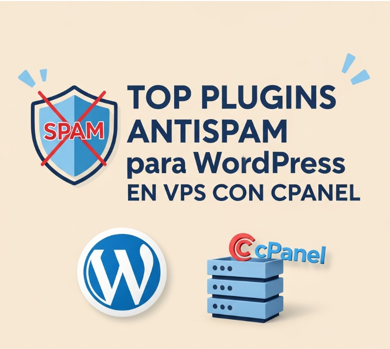 Top Plugins Antispam para WordPress en VPS con cPanel