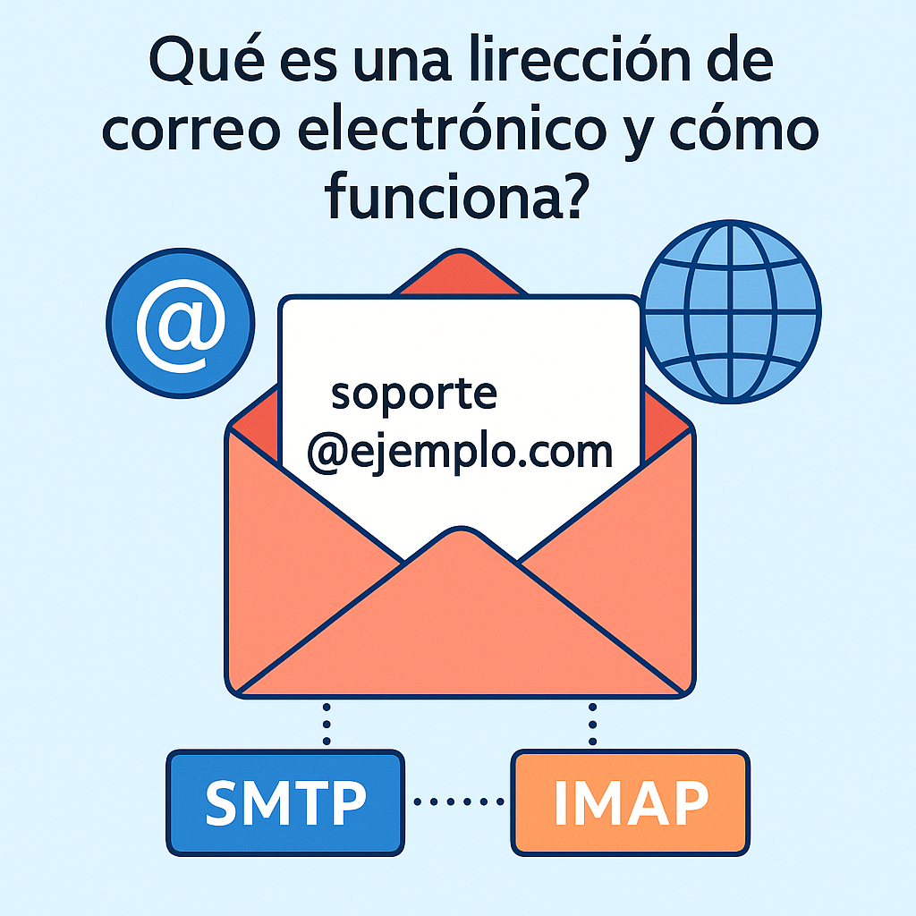 ¿Qué es una dirección de correo electrónico y cómo funciona?