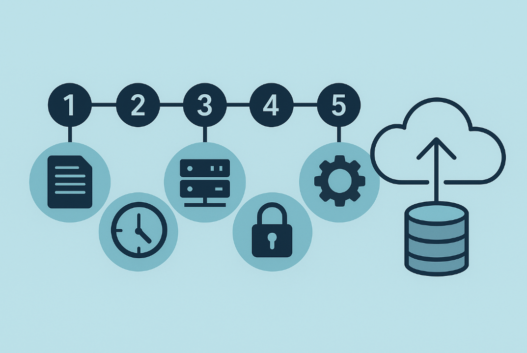 5 pasos para diseñar tu estrategia de respaldo en la nube