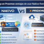 Backup en Proxmox ventajas de usar Nakivo frente a PBS