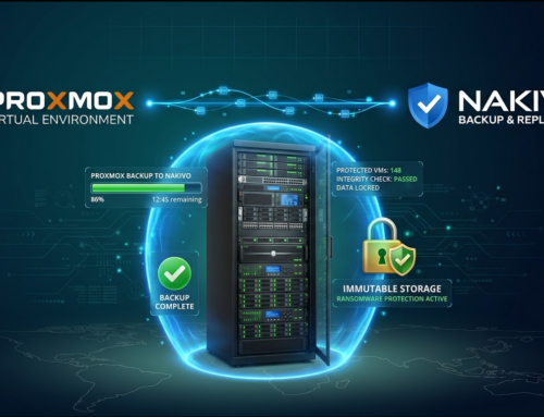 Proxmox hace oficial a Nakivo como solución de backup nativa