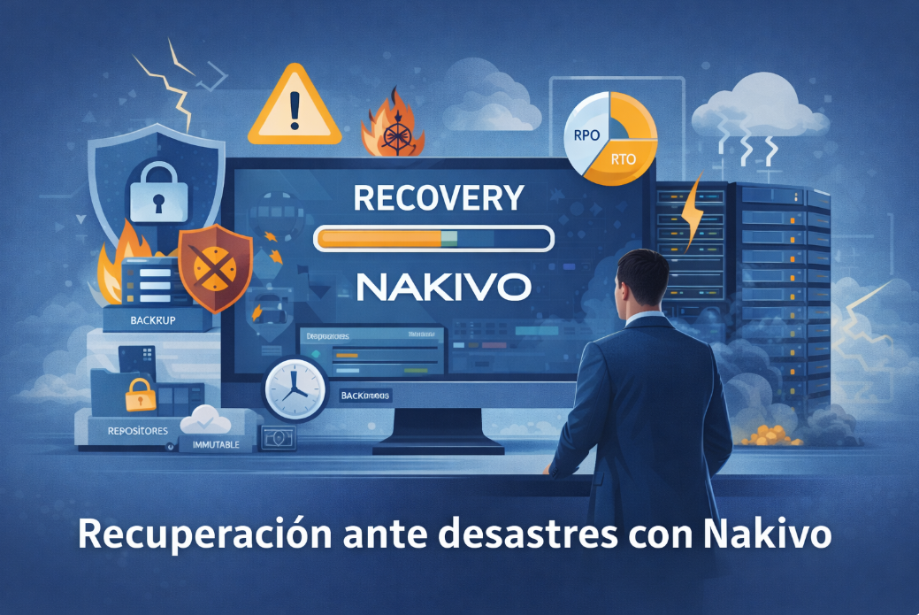 Recuperación ante desastres con Nakivo