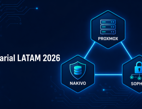 Proxmox Nakivo Sophos stack empresarial LATAM