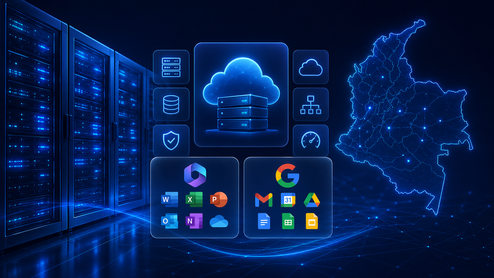 Colombia 1 X5 Servers Colombia — infraestructura cloud, VPS y servidores dedicados para empresas colombianas
